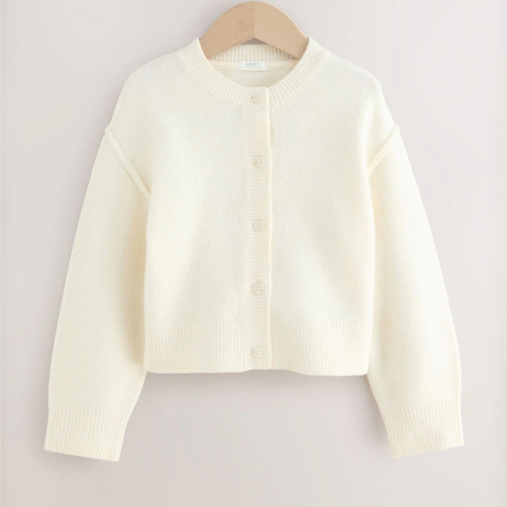 Next Cream Cardigan Sweater
